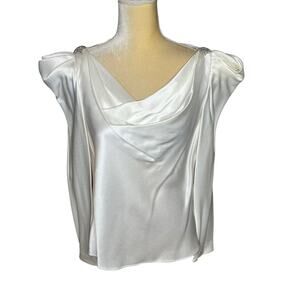 Gorgeous Vintage HARRY ACTON Party Collectibles Neiman Marcus Blouse Sz 10